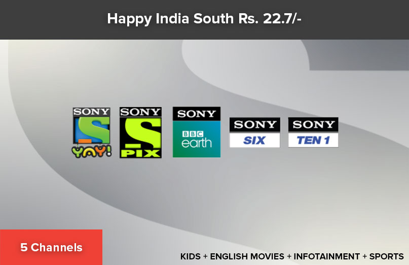 Sony Pictures Networks India Happy India Packs